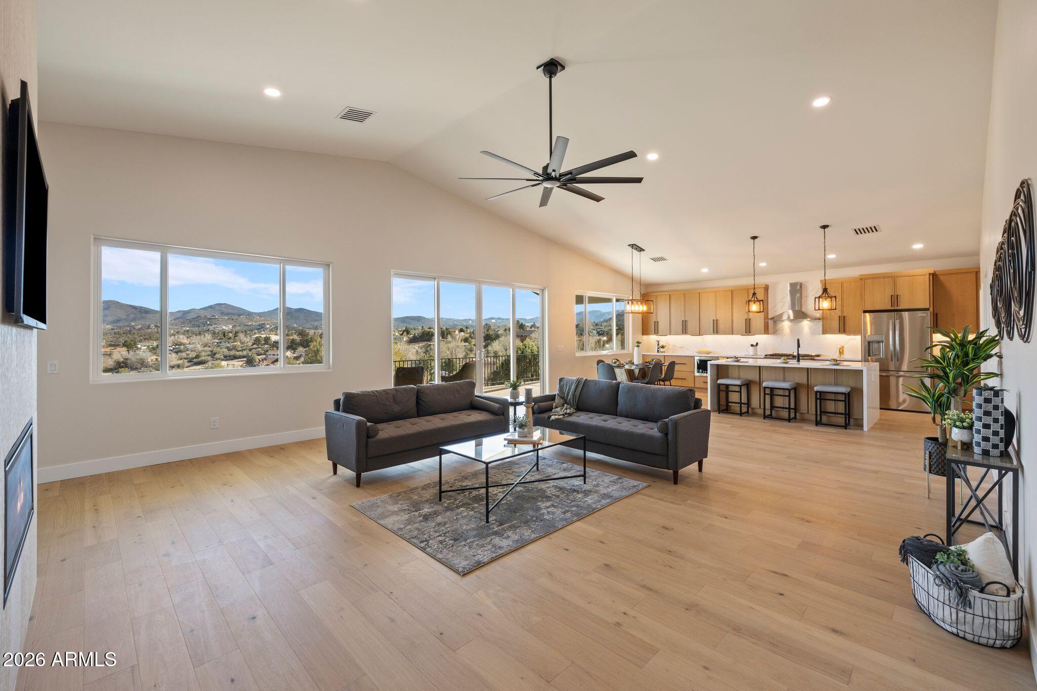 4535 Victor Drive Prescott, AZ 86301 - Photo 8 of 43 a living room with furniture and a large window