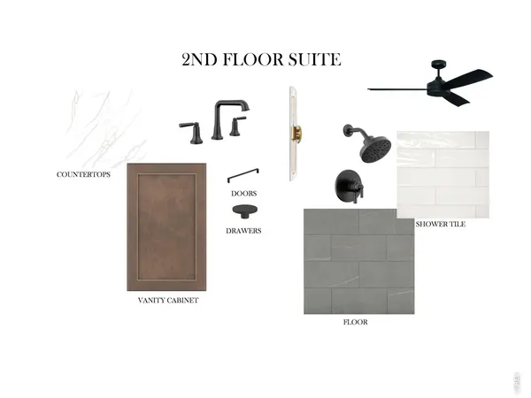 a picture of a wall with a white building