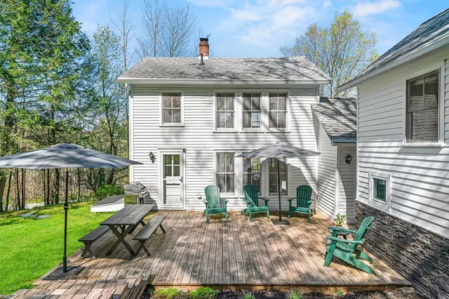 a view of a chairs in a garden