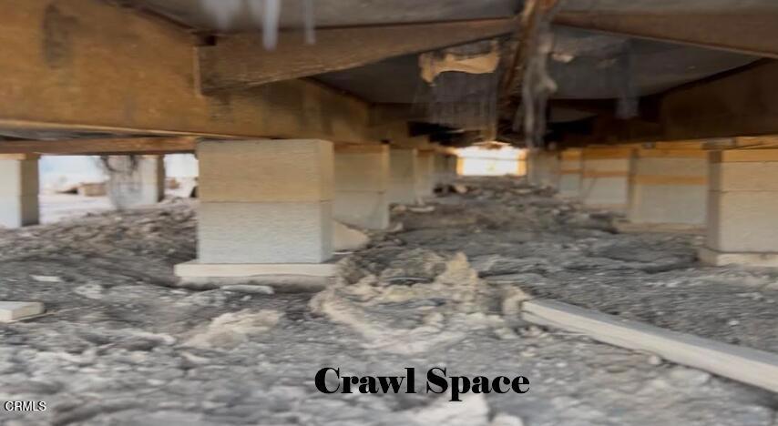 91525 Palm Road Baker, CA 92309 - Photo 22 of 40 Mobile Home Crawl Space Chassis Frame