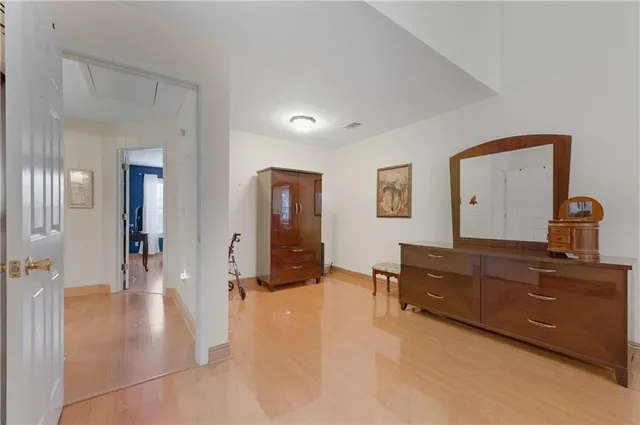 a view of a livingroom with a furniture