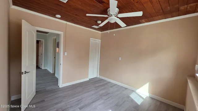 wooden floor in an empty room