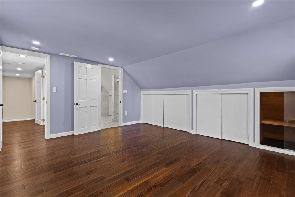 7 Darrow Street Worcester, MA 01606 - Photo 27 of 42 a view of an empty room with wooden floor and closet