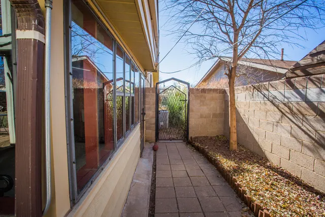 a view of storage and utility room