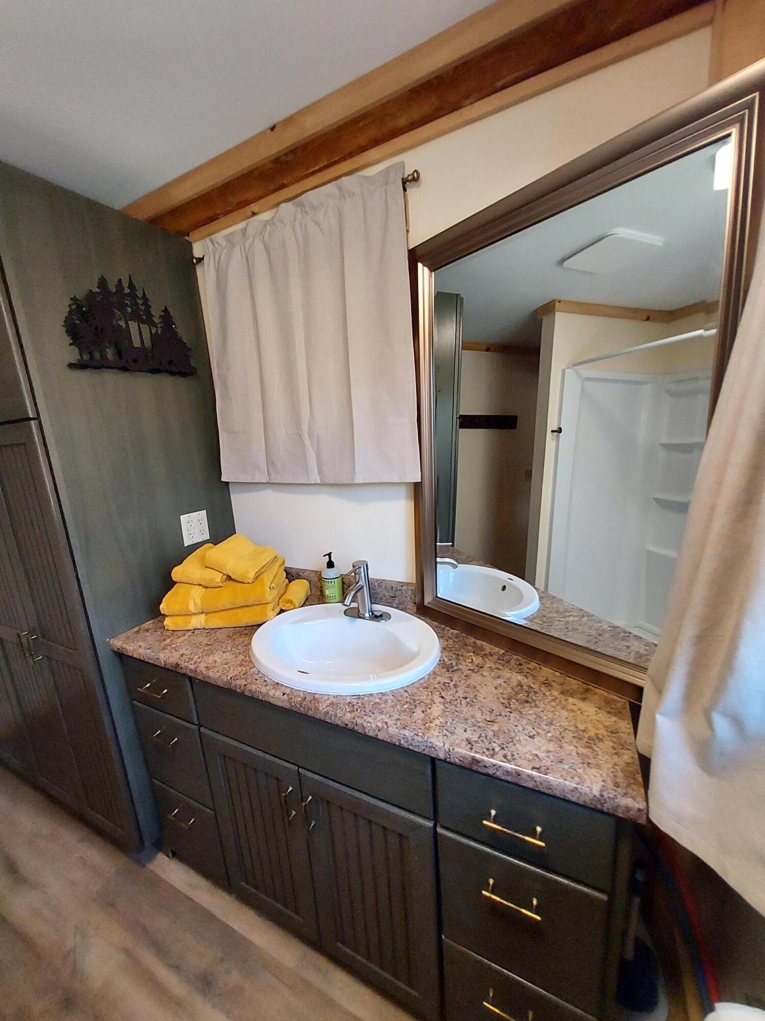 61 Floyd French Road Athens, ME 04912 - Photo 25 of 33 Bathroom Sink, Vanity & Custom Cabinetry