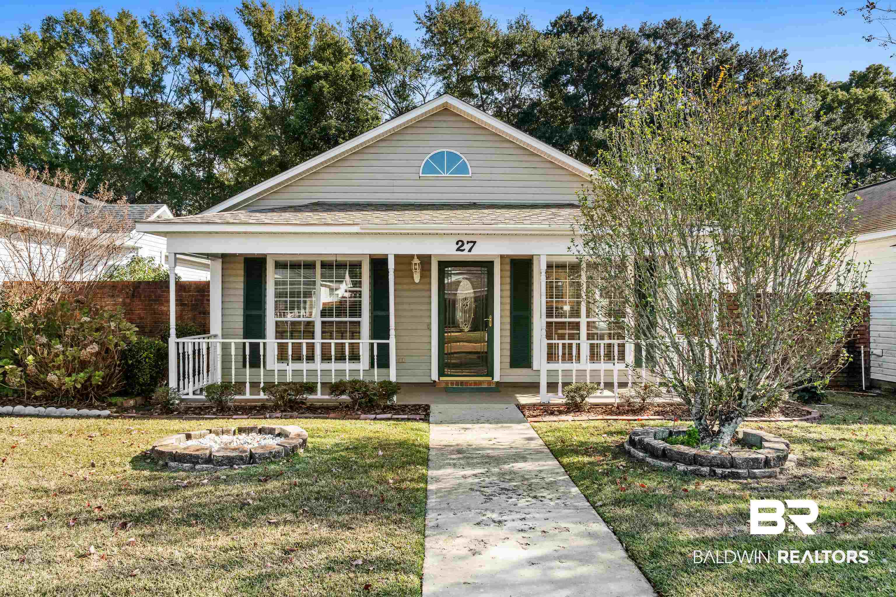 27 Cottage Drive Fairhope, AL 36532 - Photo 2 of 33 View of front of house featuring a porch