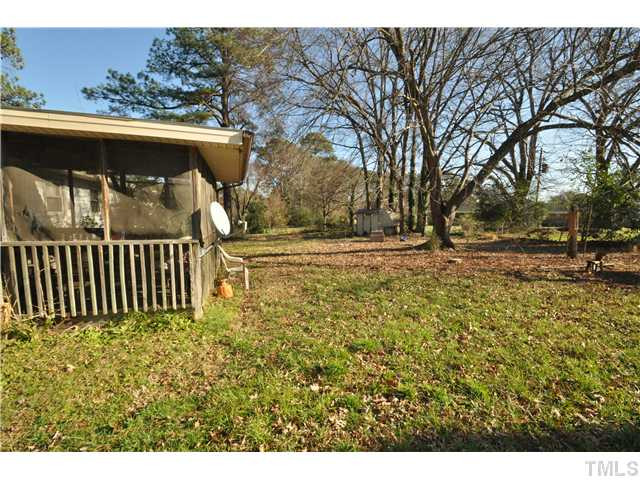 1012 Caspan Street Raleigh, NC 27610 - Photo 4 of 5 This ranch home has three spacious bedrooms. Back Yard