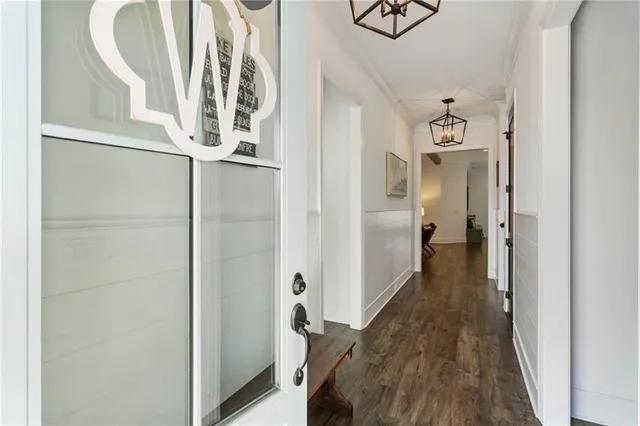 a view of a walk in closet