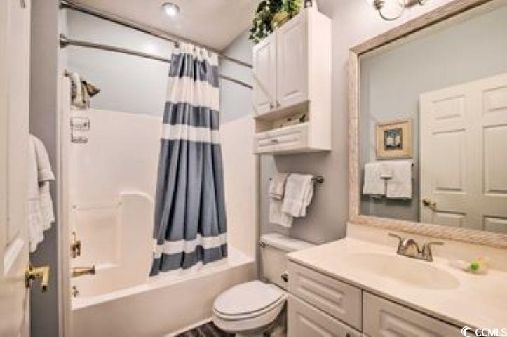 4864 Carnation Circle, Unit 204 Myrtle Beach, SC 29577 - Photo 8 of 13 Bathroom with vanity and shower / bath combo