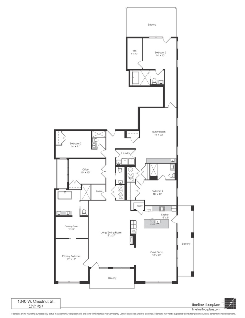 1340 West Chestnut Street, Unit 401 Chicago, IL 60642 - Photo 36 of 36