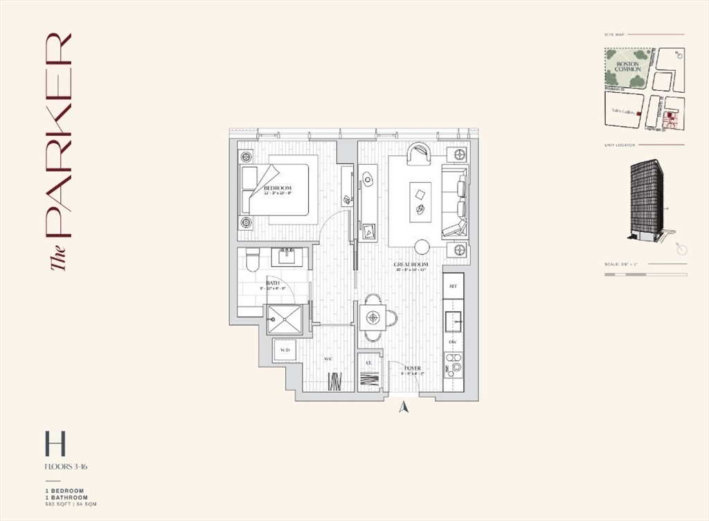 55 Lagrange Street, Unit 808 Boston, MA 02116 - Photo 5 of 15