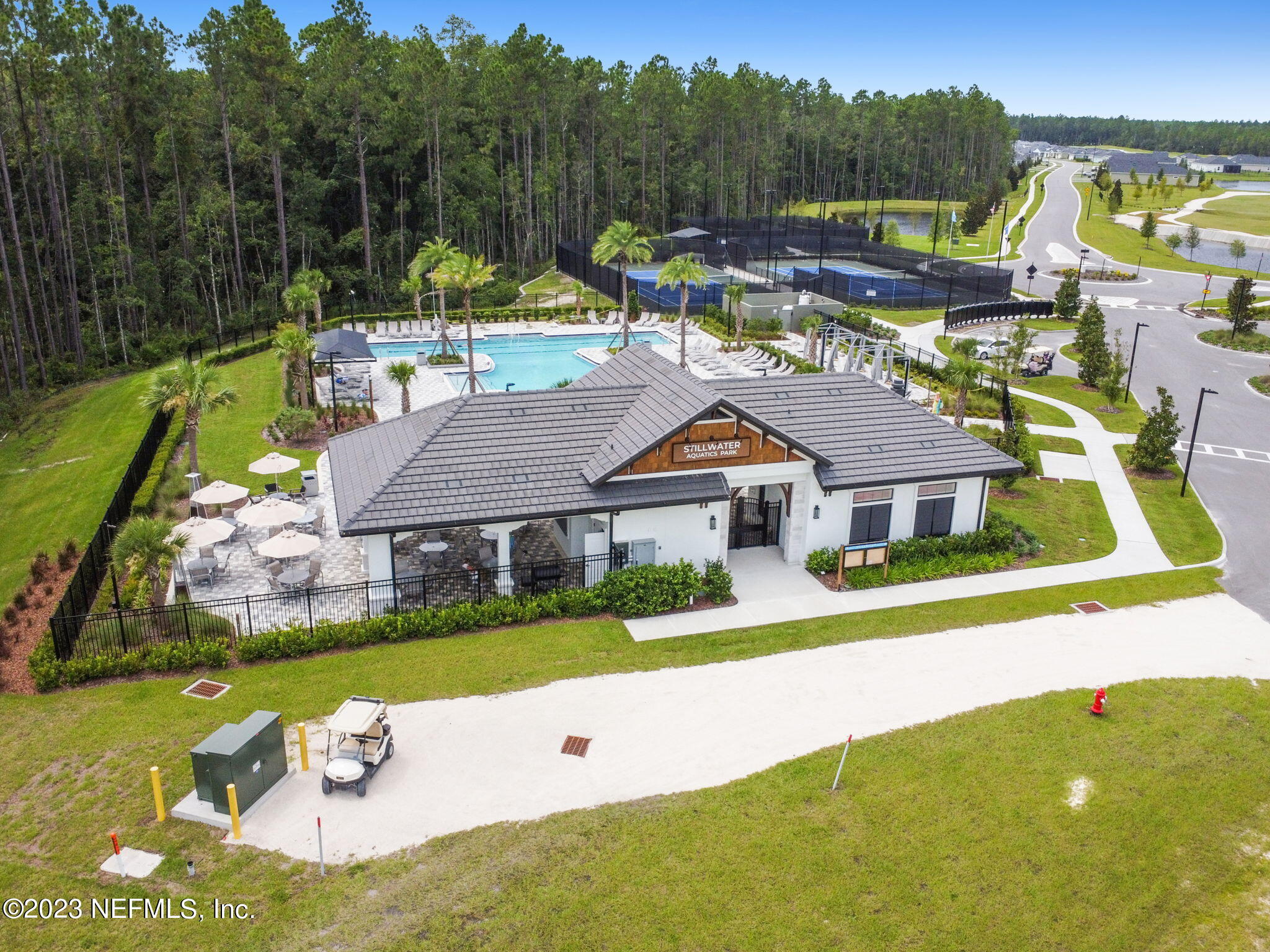 32 Quota Circle St. Johns, FL 32259 - Photo 74 of 79 a view of a house with a big yard