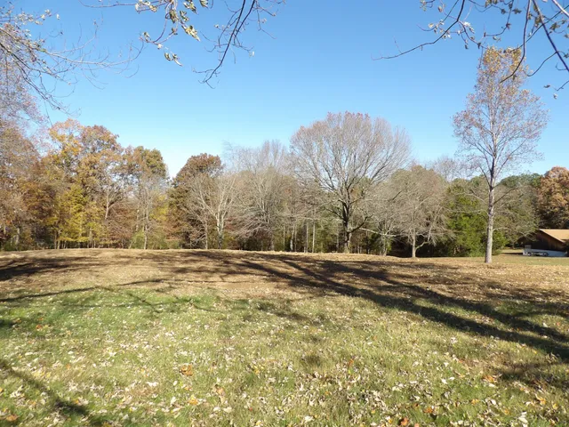 a view of a yard with basketball court