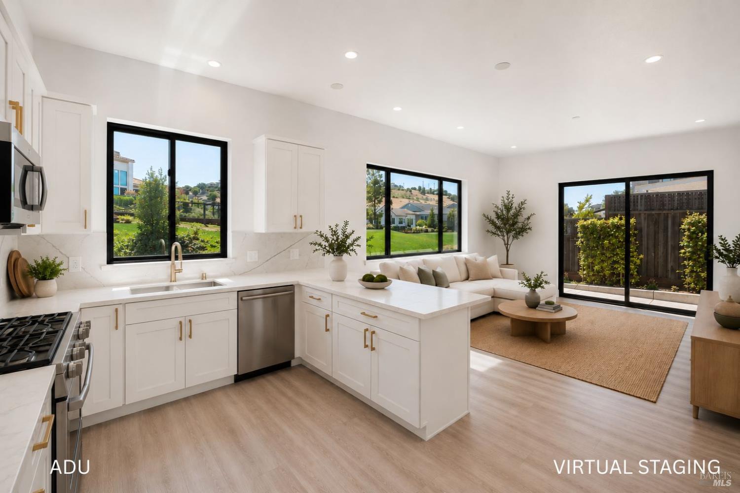 3701 Cross Creek Road Santa Rosa, CA 95403 - Photo 12 of 20 ADU kitchen and great room