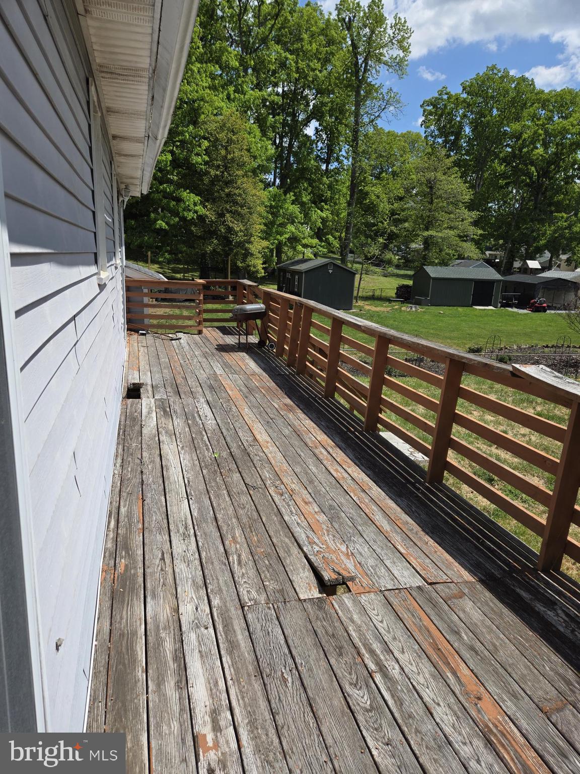 8510 Schultz Road Clinton, MD 20735 - Photo 15 of 16 Spacious deck with serene views.