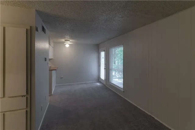 a close up view of racks on the wall