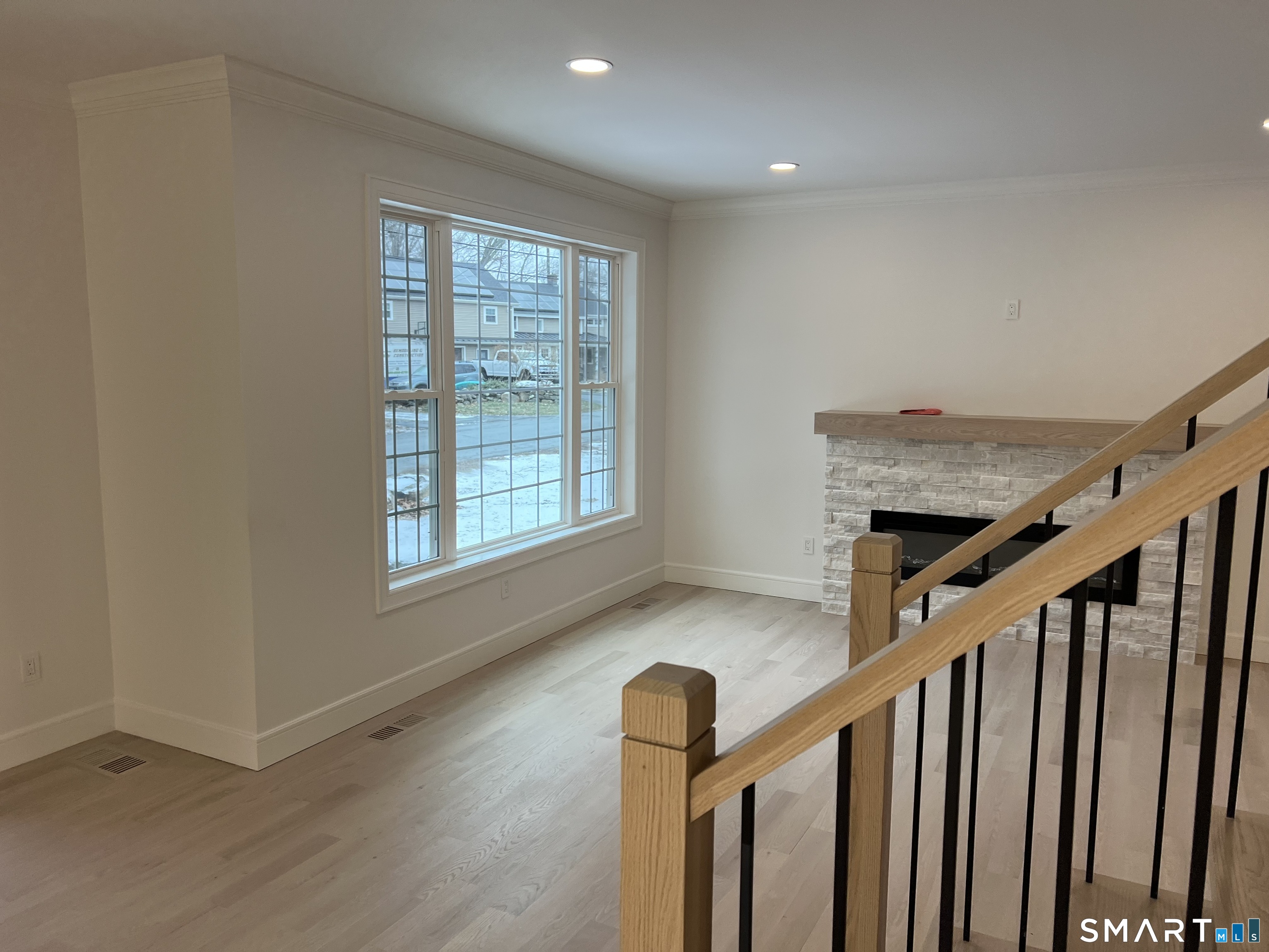 39 Lafayette Road Marlborough, CT 06447 - Photo 19 of 39 a view of staircase with wooden floor and white walls