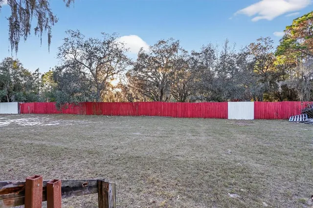 a view of outdoor space with trees
