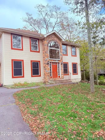 front view of house with a yard