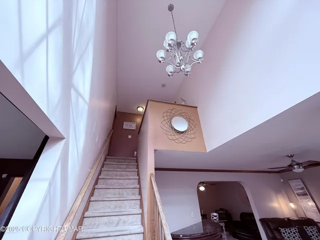 a view of a livingroom with furniture and wooden floor
