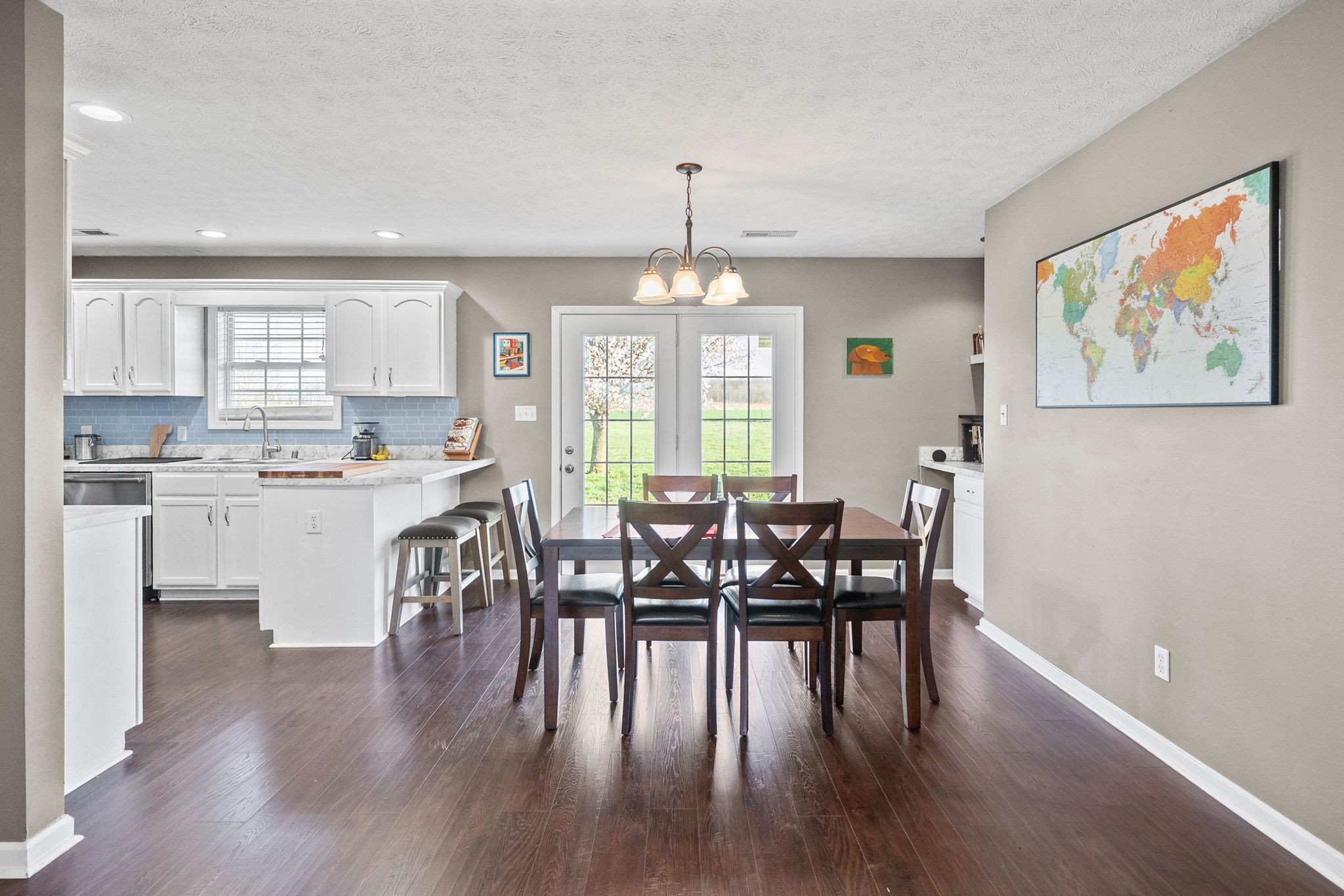 1940 Loop Lane Gracey, KY 42232 - Photo 6 of 32 a view of a dining room with furniture window and wooden floor