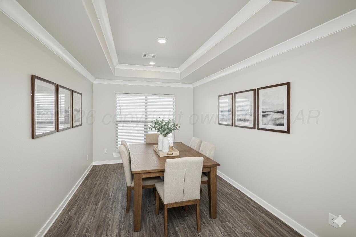 2701 Daybreak Lane Amarillo, TX 79124 - Photo 11 of 41 Dining Room Staged
