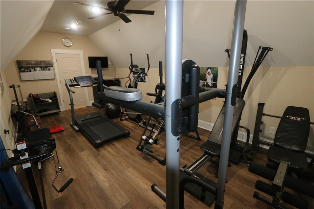 3251 Lenora Church Road Snellville, GA 30039 - Photo 33 of 48 a view of a room with gym equipment