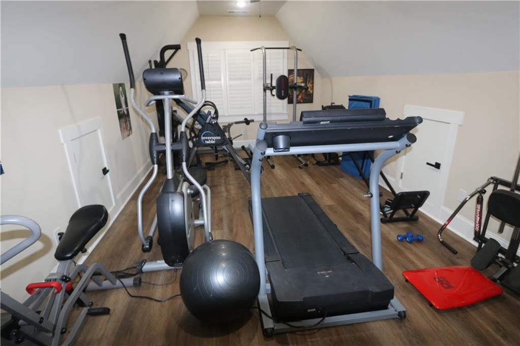 3251 Lenora Church Road Snellville, GA 30039 - Photo 34 of 48 a room with gym equipment