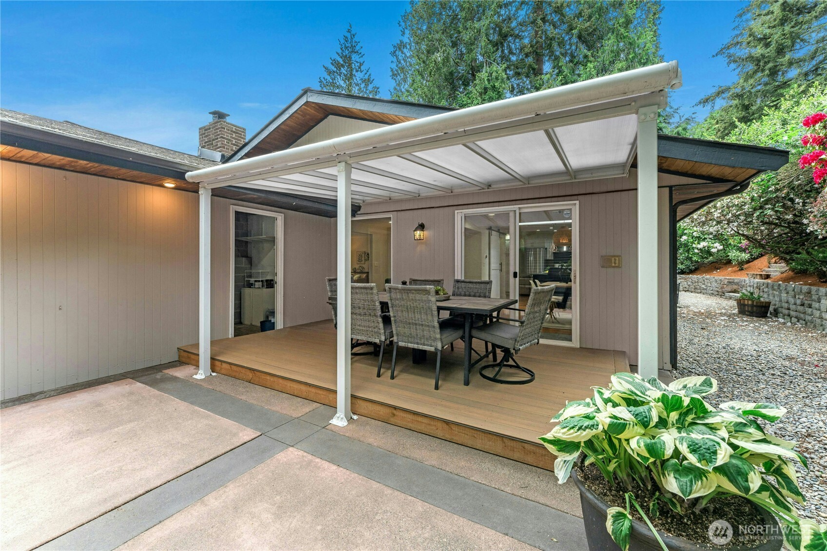 18152 145th Avenue Southeast Renton, WA 98058 - Photo 30 of 40 a view of outdoor space yard and porch