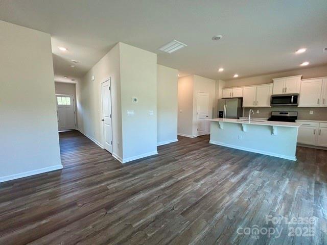 3667 Mercer Street Terrell, NC 28682 - Photo 23 of 38 a view of kitchen with wooden floor and electronic appliances