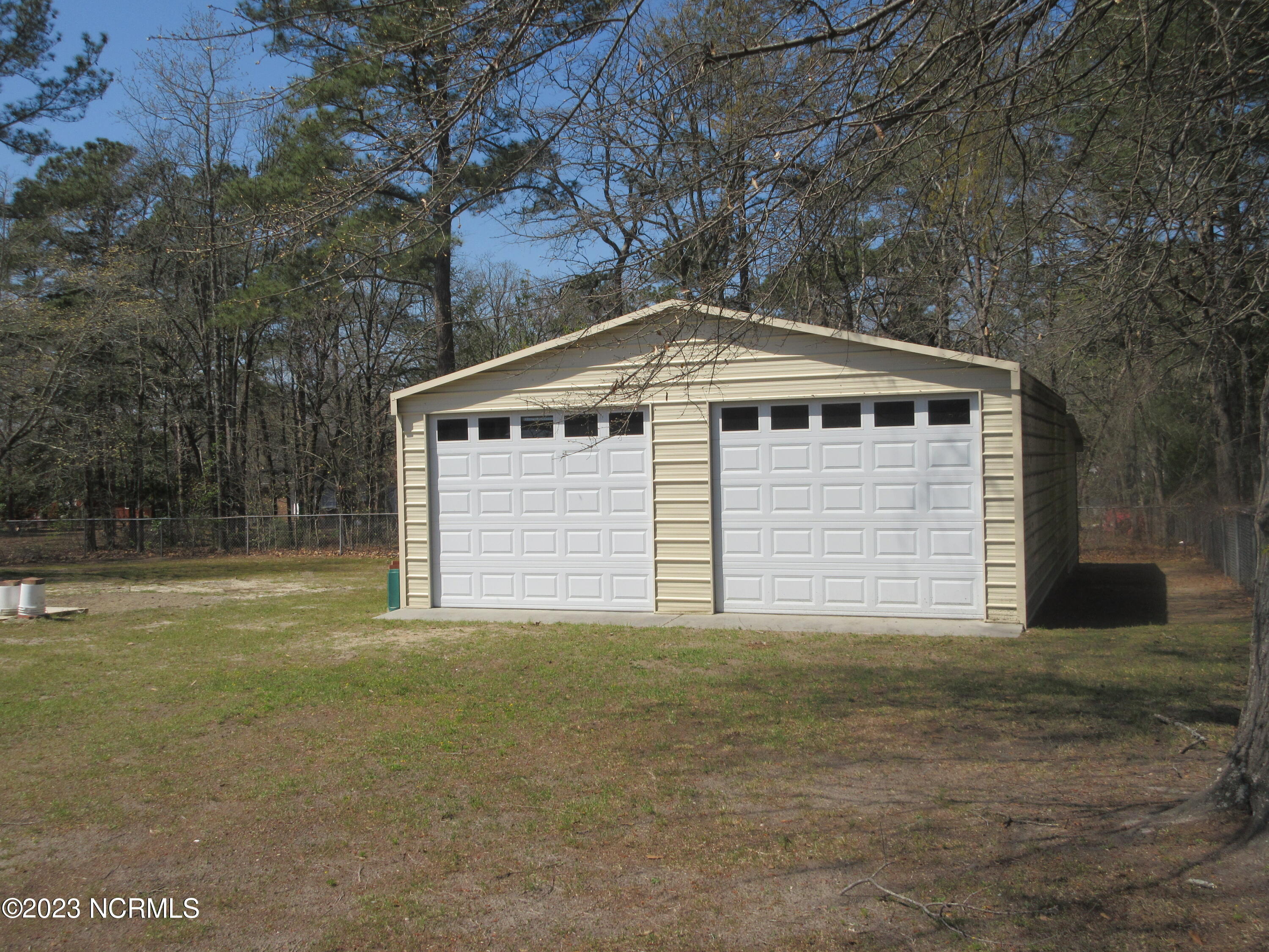 12940 Blue Woods Road Laurinburg, NC 28352 - Photo 11 of 14 detached double garage/workshop
