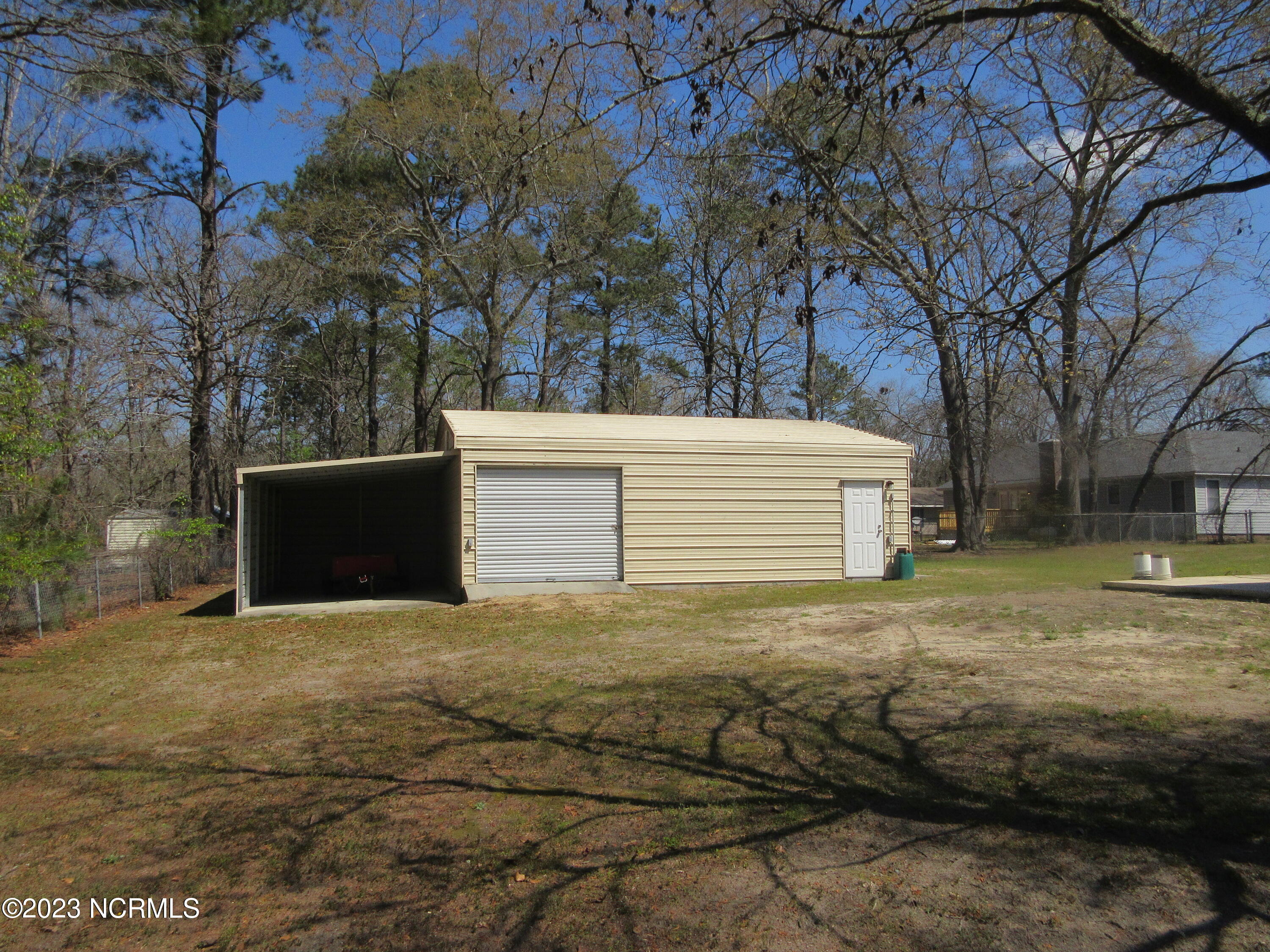12940 Blue Woods Road Laurinburg, NC 28352 - Photo 13 of 14 additional view of detached double garage/shop