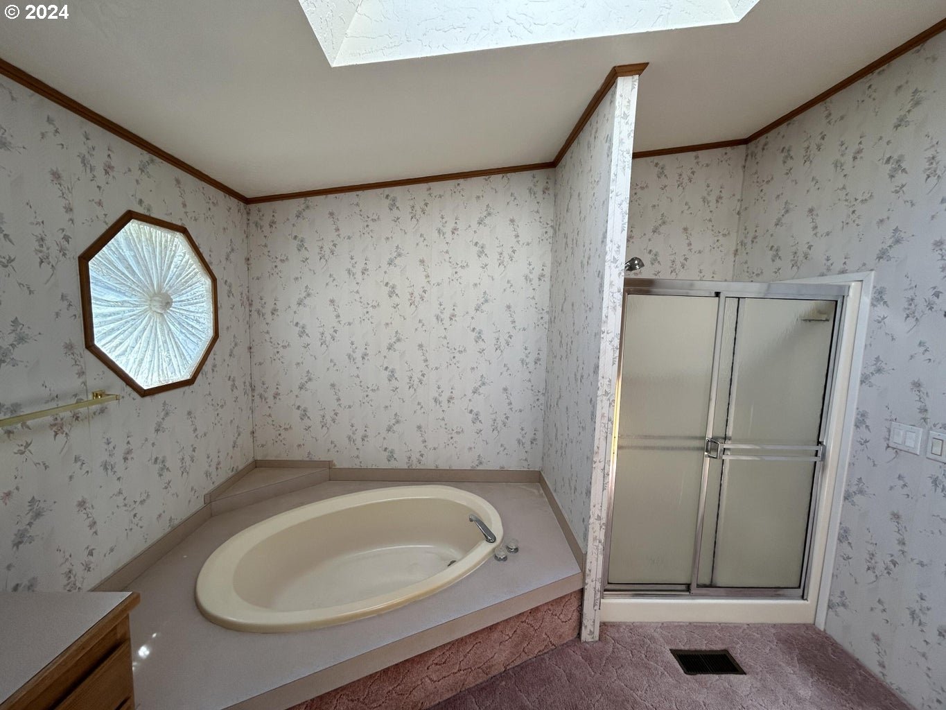8300 Burbank Road Tillamook, OR 97141 - Photo 20 of 48 a bathroom with a sink and a mirror