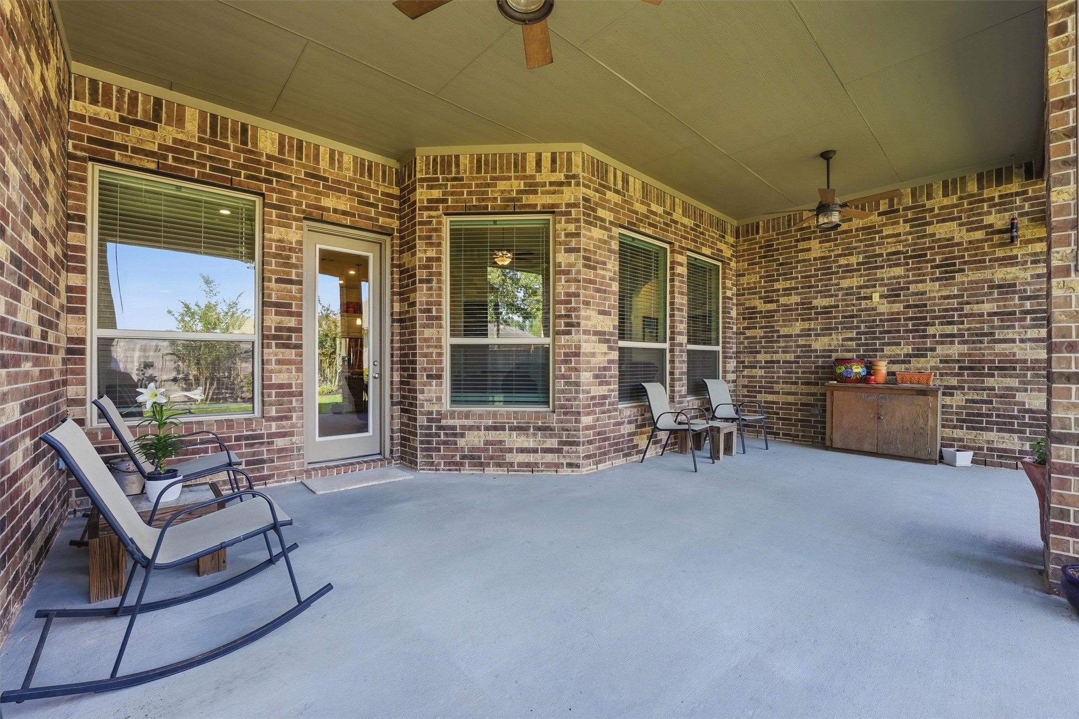 9307 Providence Bend Lane Houston, TX 77365 - Photo 34 of 45 Super spacious covered patio - a great place to unwind or entertain.