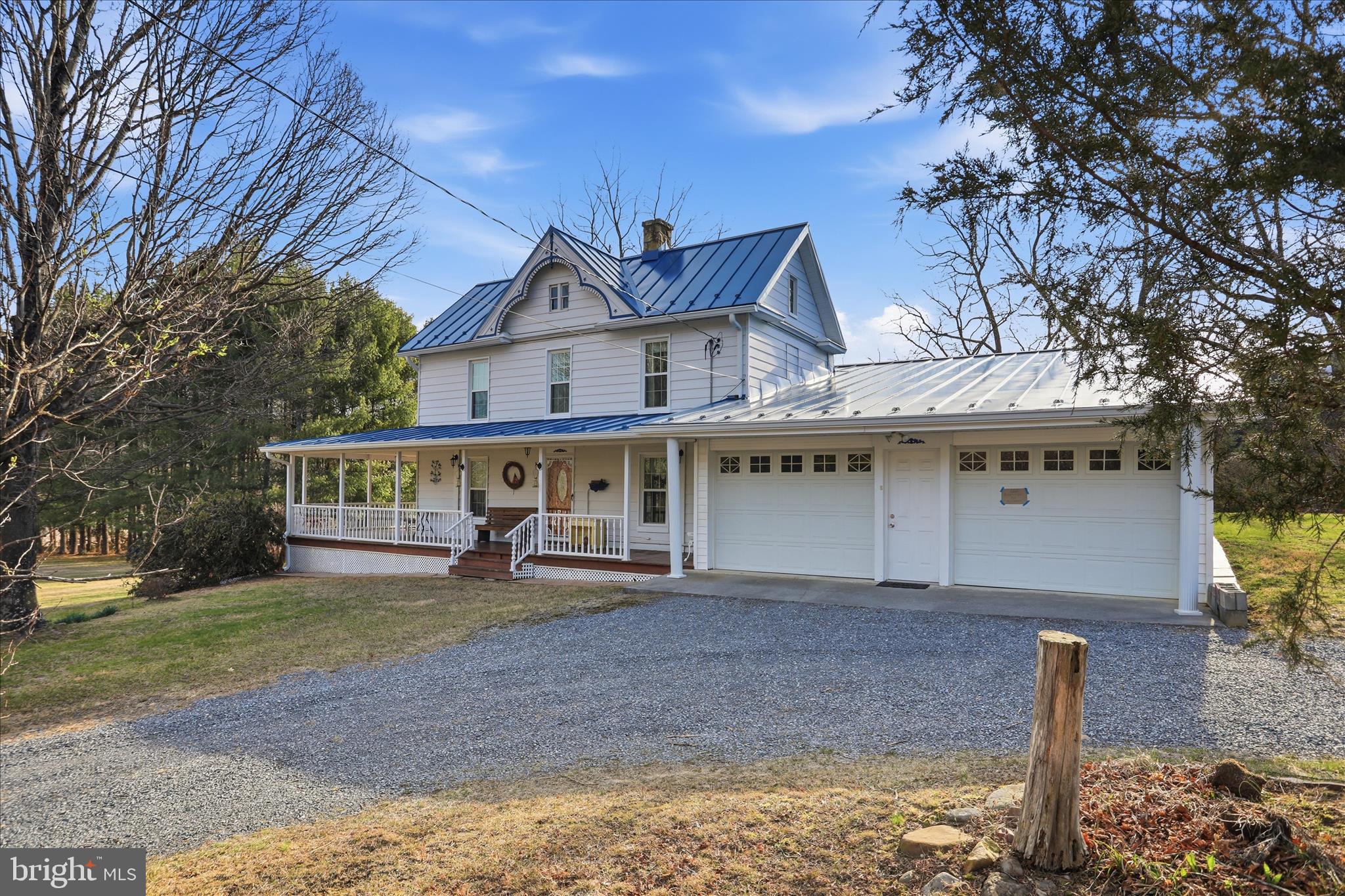 175 Clark Road Wardensville, WV 26851 - Photo 3 of 59 a view of a house with a yard