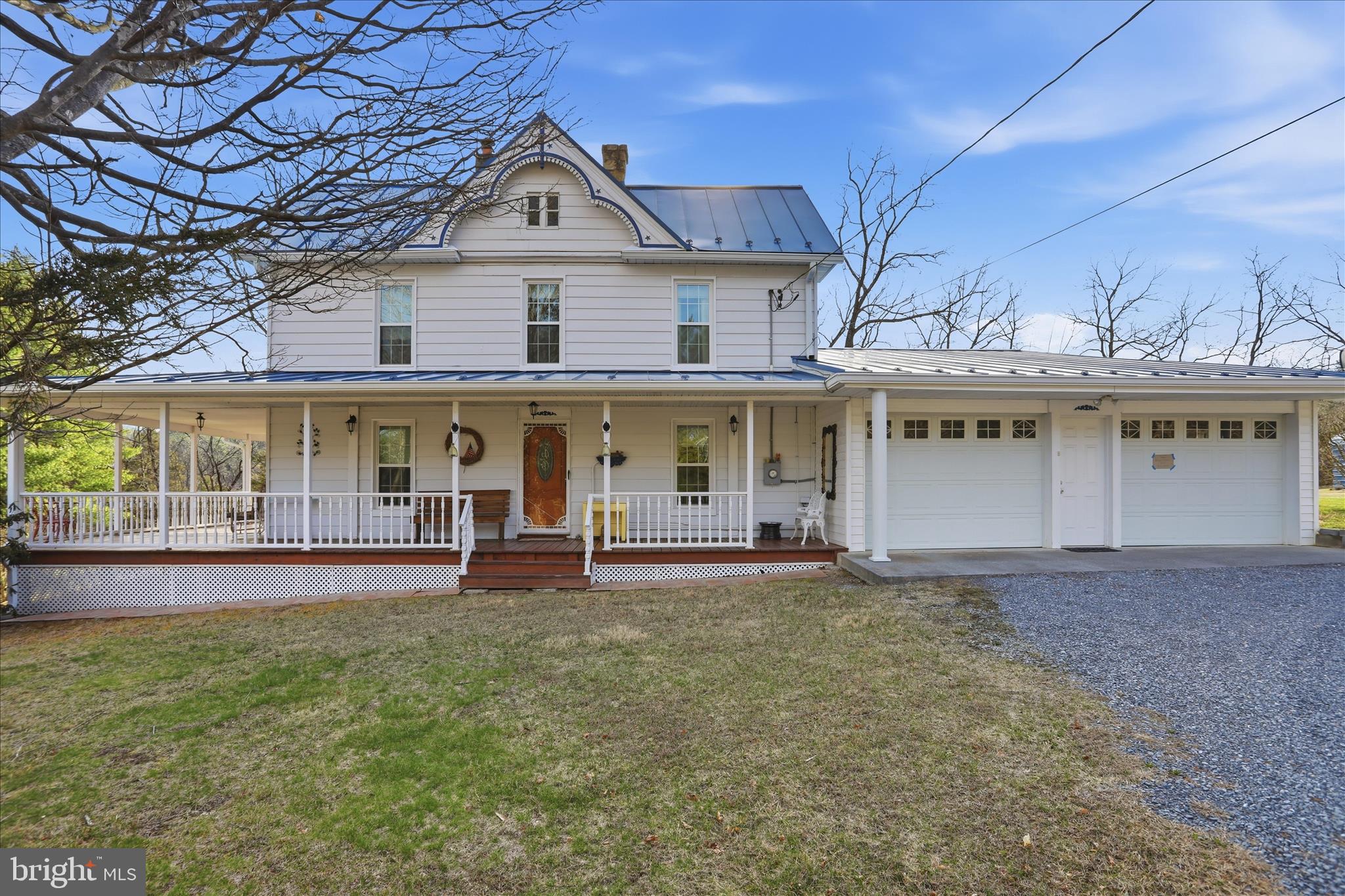 175 Clark Road Wardensville, WV 26851 - Photo 46 of 59 front view of a building with a yard