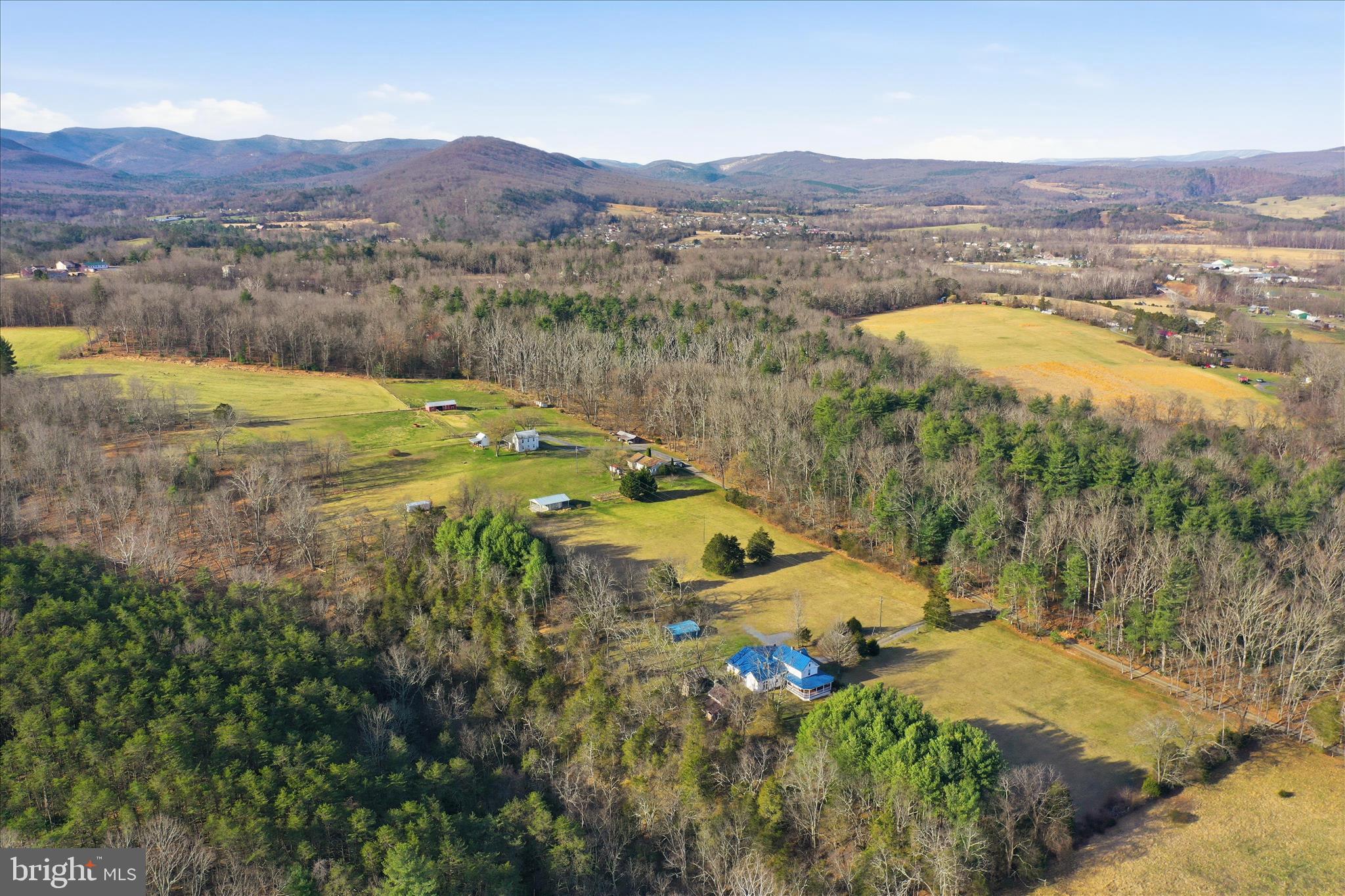 175 Clark Road Wardensville, WV 26851 - Photo 53 of 59 a view of a lake with mountains in the background