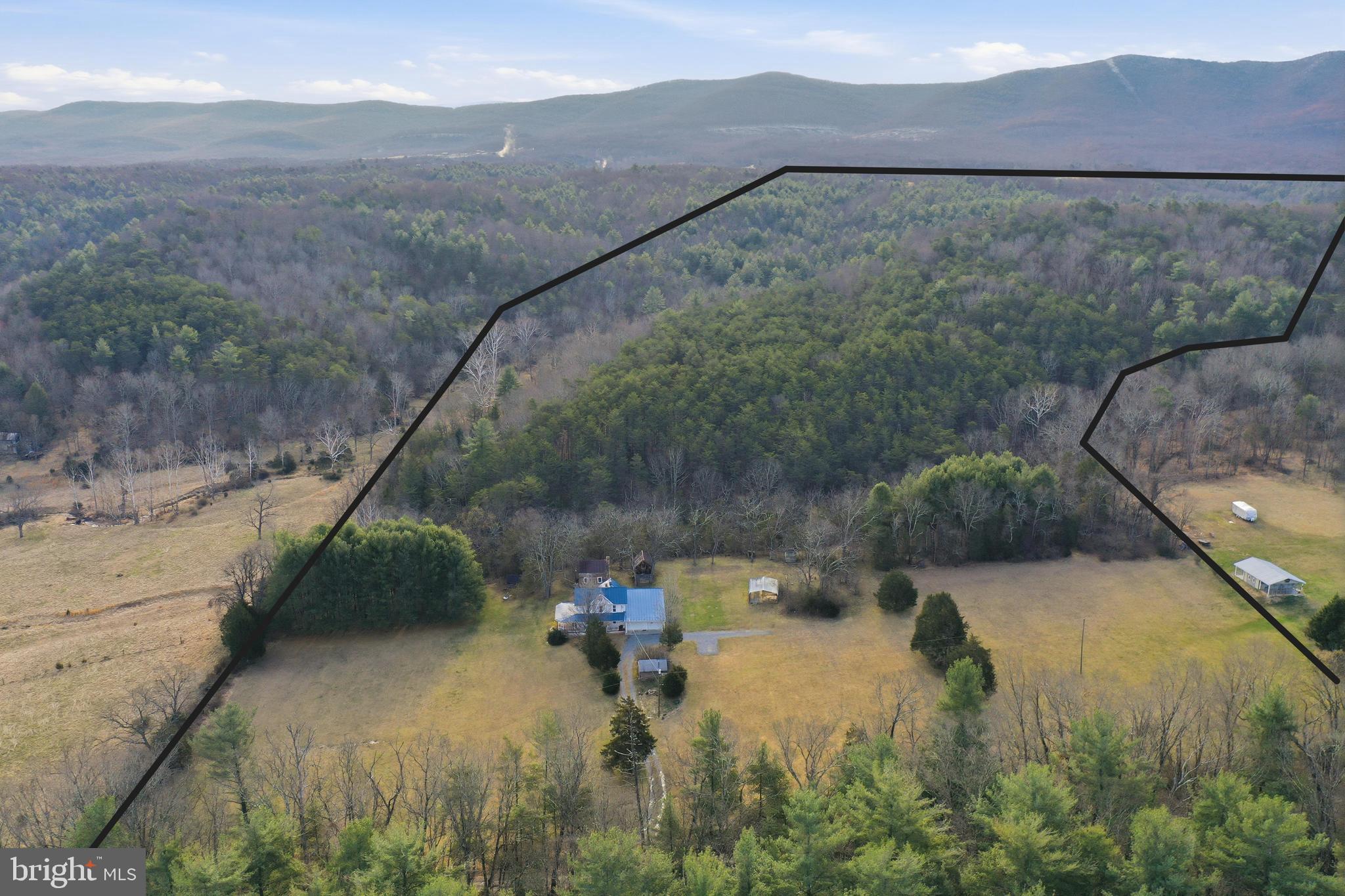 175 Clark Road Wardensville, WV 26851 - Photo 59 of 59 Approximate Property Boundary Lines
