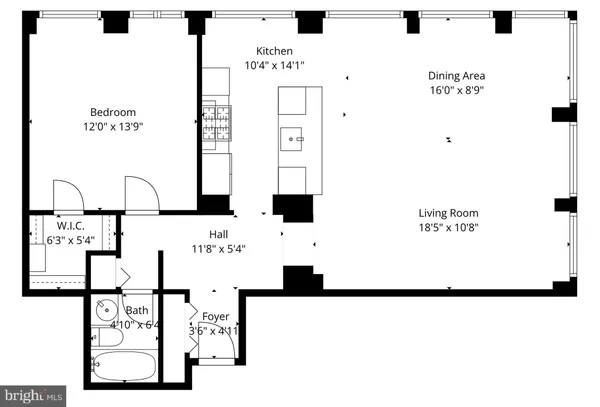 $399,900 | 1101 3rd Street Southwest, Unit 206, Washington, DC 20024