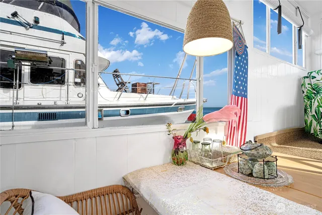 a view of a city with tall buildings