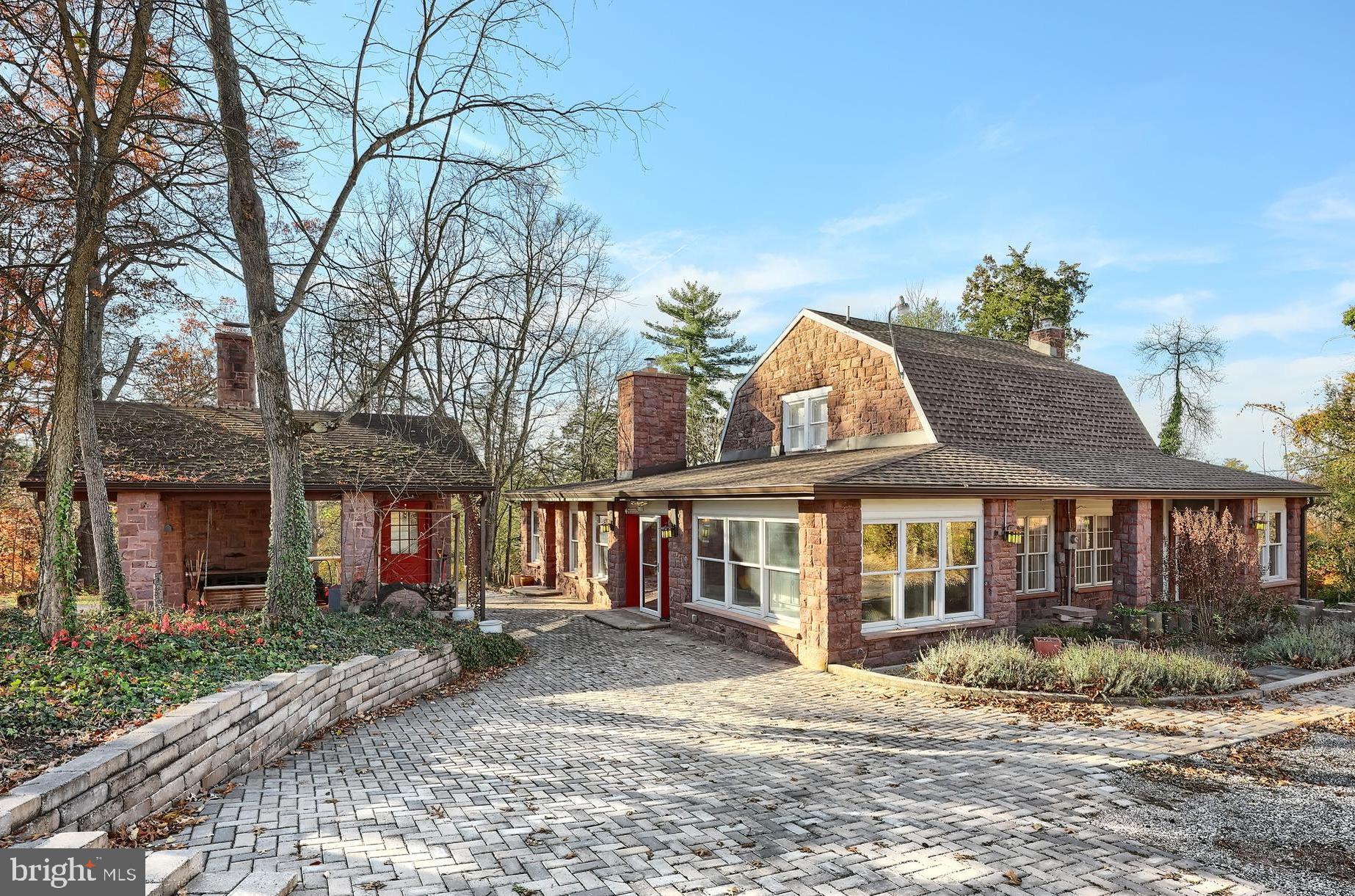Exterior of Home with Outdoor Pavilion