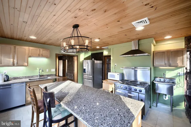 a view of an empty room with a balcony