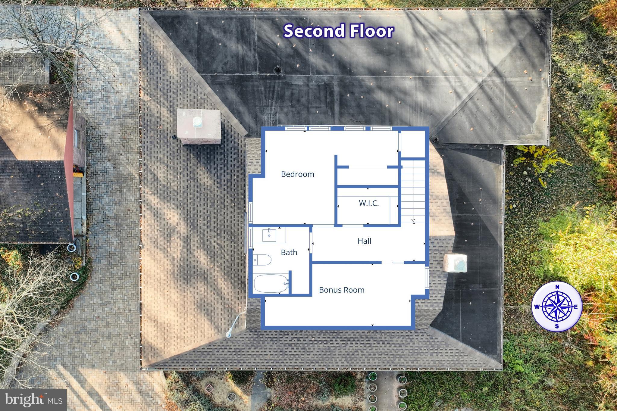 6691 Harmony Grove Road Dover, PA 17315 - Photo 66 of 66 2nd floor floor plan