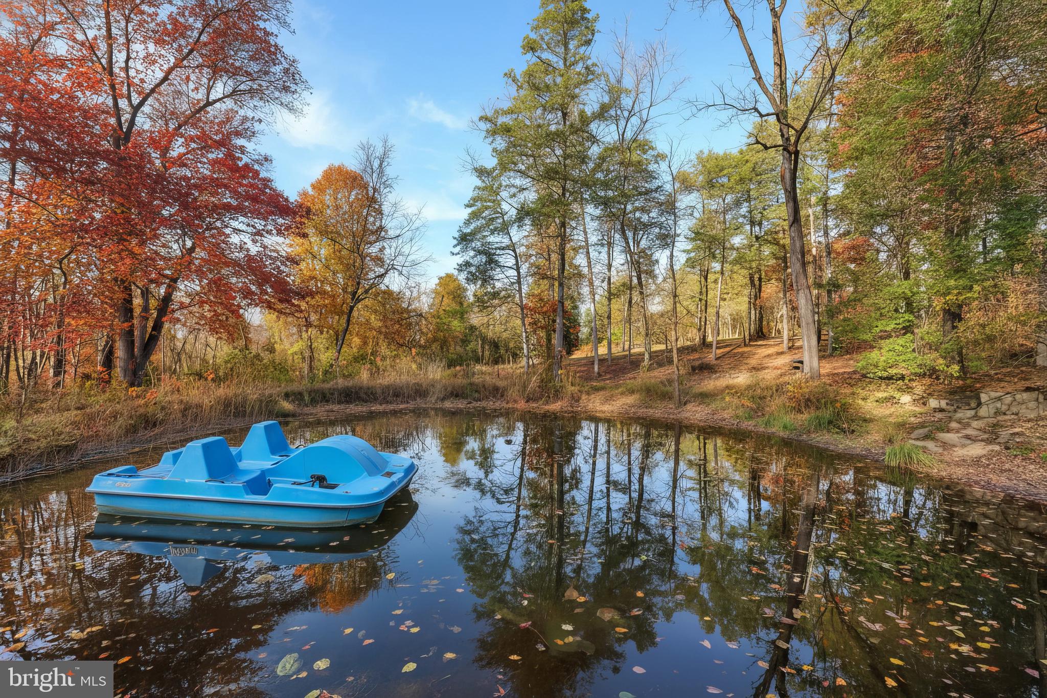 6691 Harmony Grove Road Dover, PA 17315 - Photo 55 of 66 a view of a lake from a yard