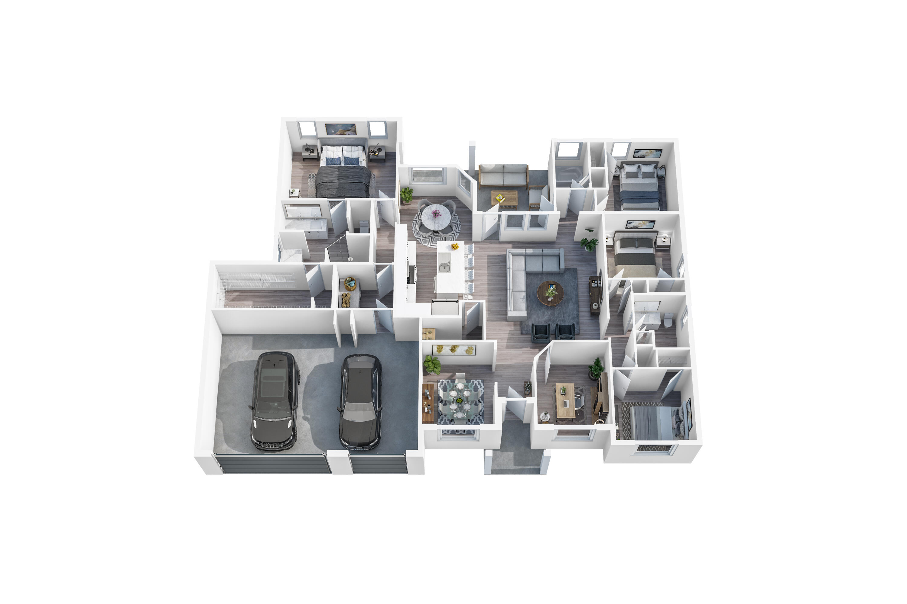 6752 Redfield Street Navarre, FL 32566 - Photo 63 of 64 a kitchen with a refrigerator and washer