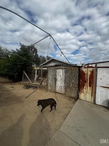 a view of a car garage