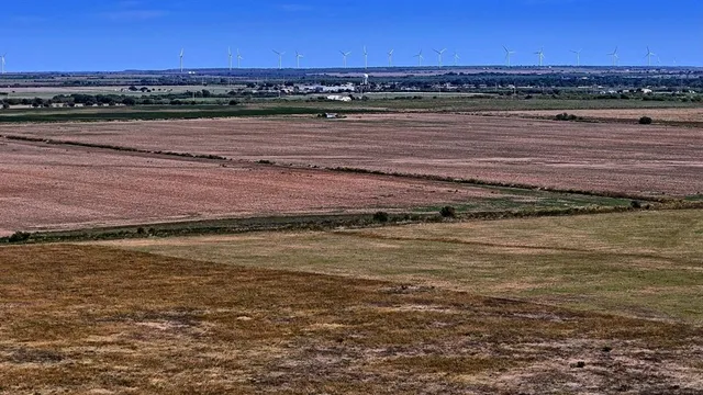 a view of an ocean and beach