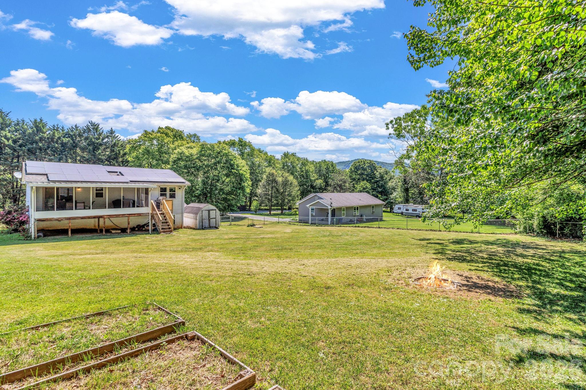 13 Spring Lake Drive Fletcher, NC 28732 - Photo 28 of 30 a front view of a house with a big yard
