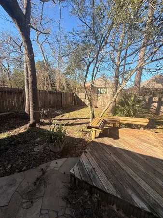 a view of a yard