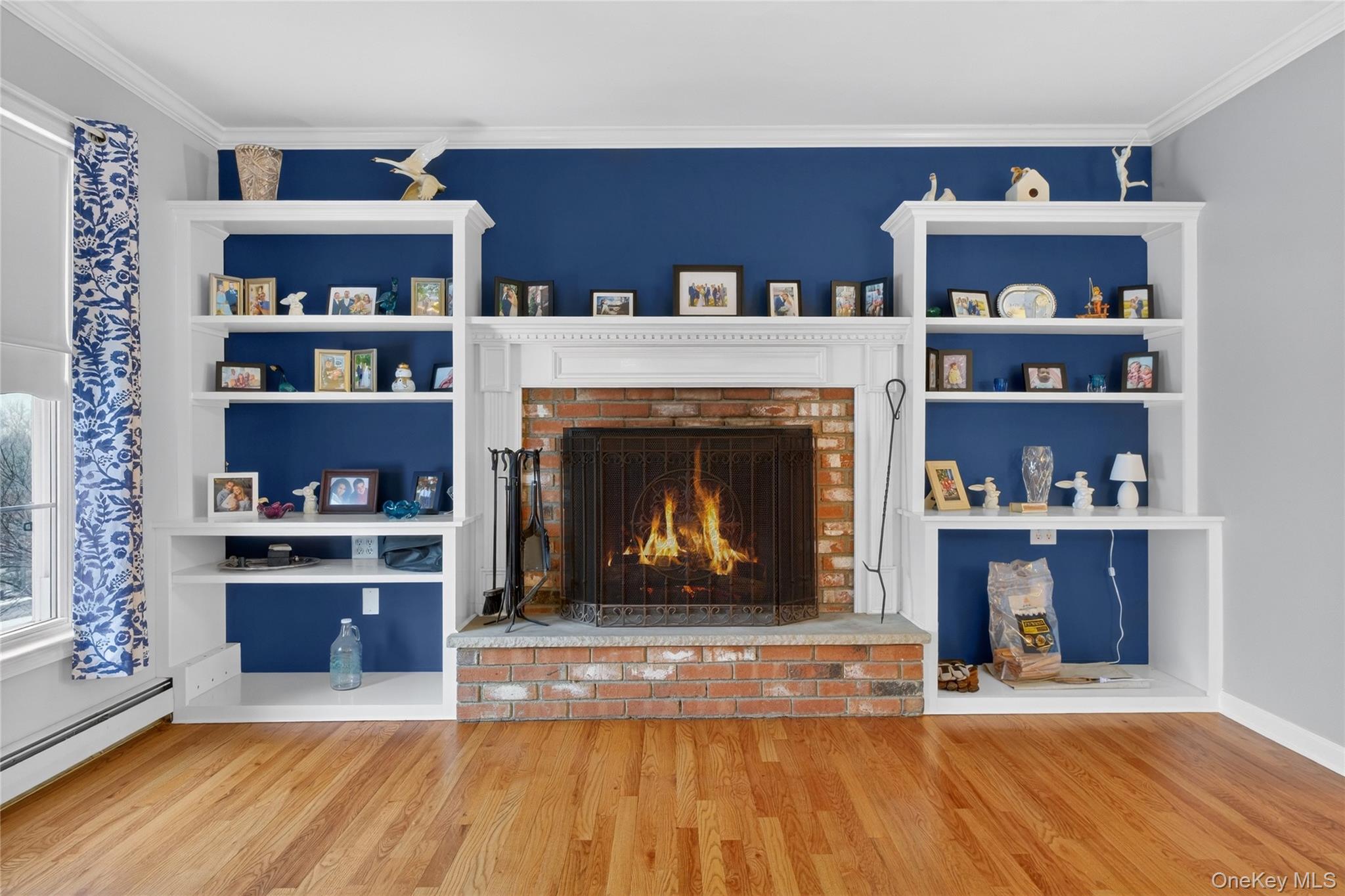 191 Forest Valley Road Pleasant Valley, NY 12569 - Photo 8 of 45 a living room with furniture and a fireplace